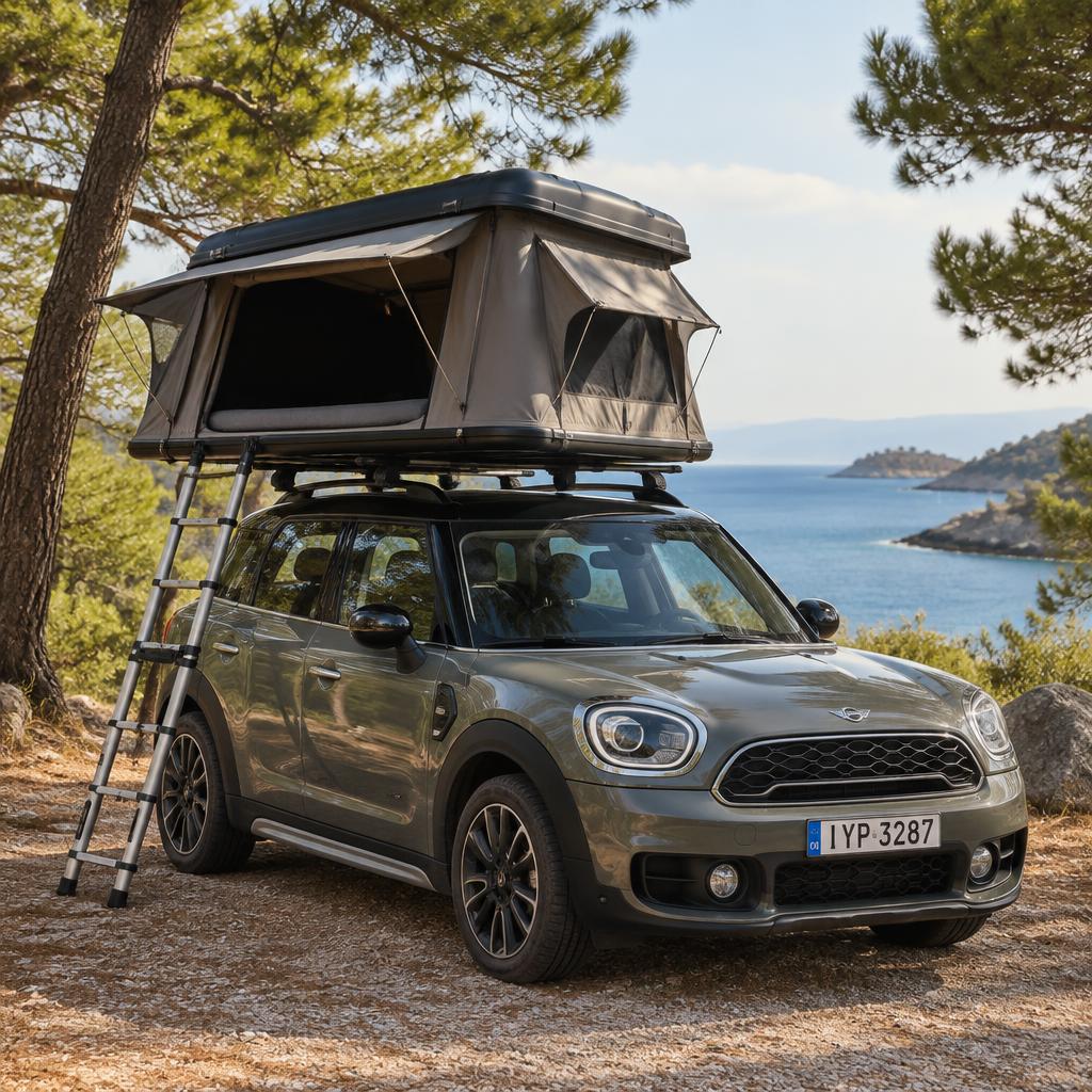 Camping rooftop tent